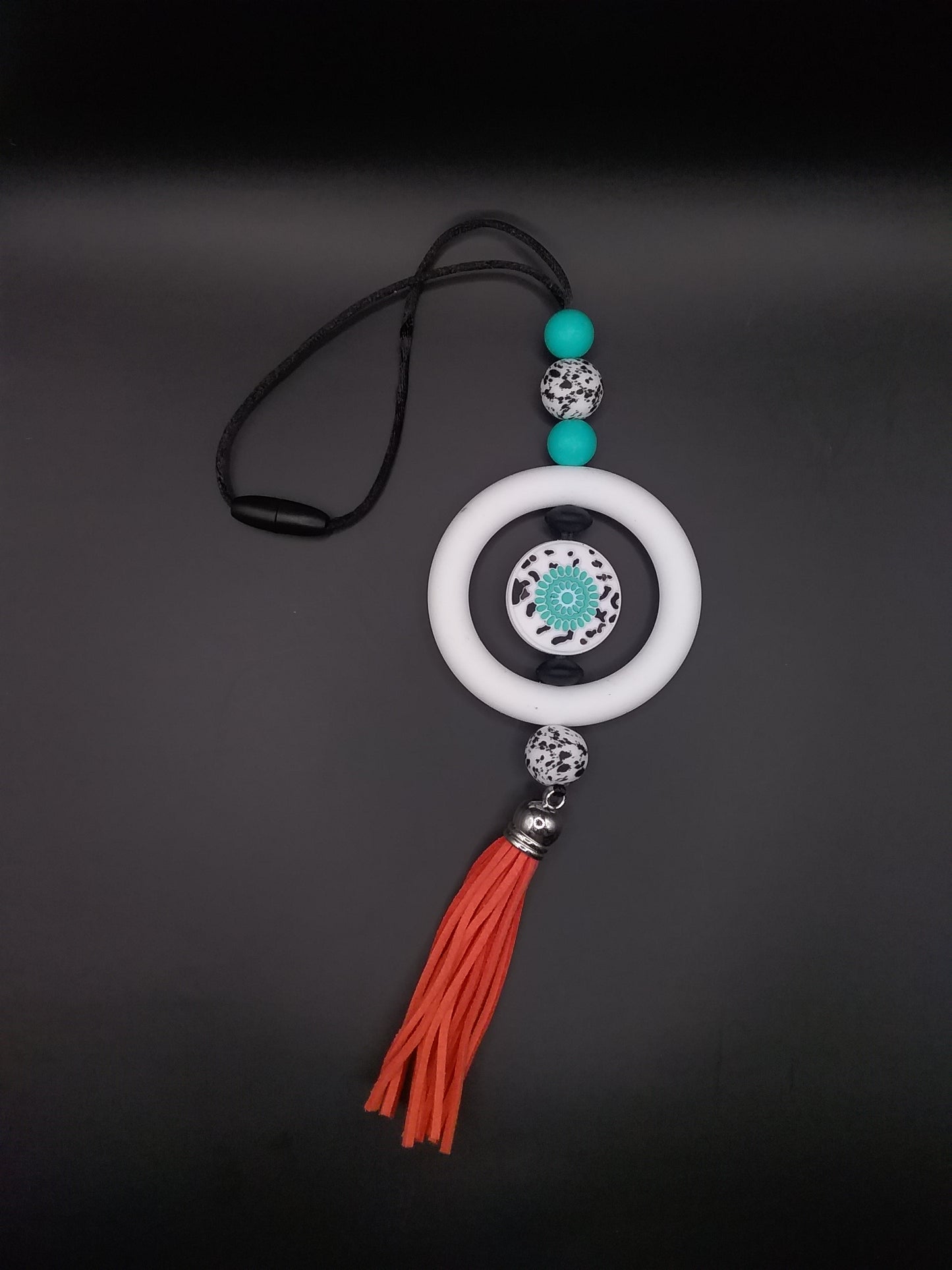 CC6 Turquoise Cow Print