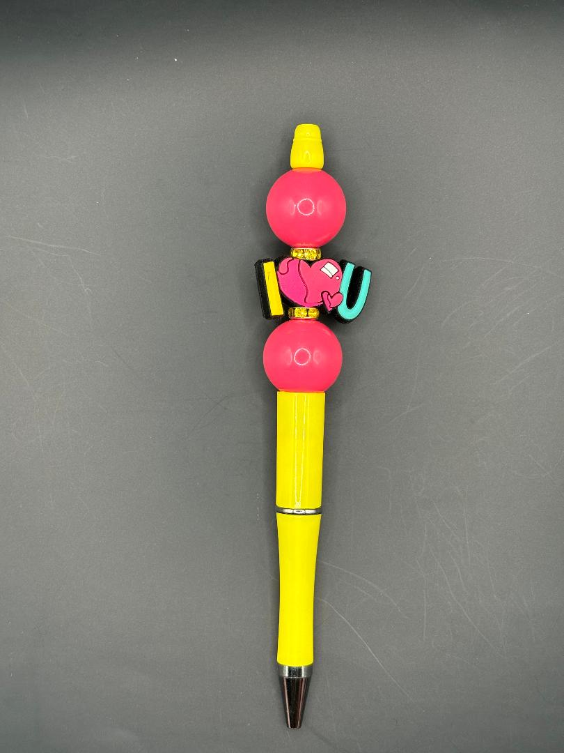 P13 I love you Yellow pen